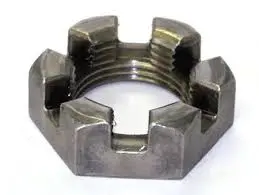 Spindle Nut Castle Style 6 Castellations 1"-14 1