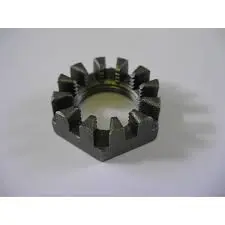 Spindle Nut Castle Style 12 Castellations 1"-14 1