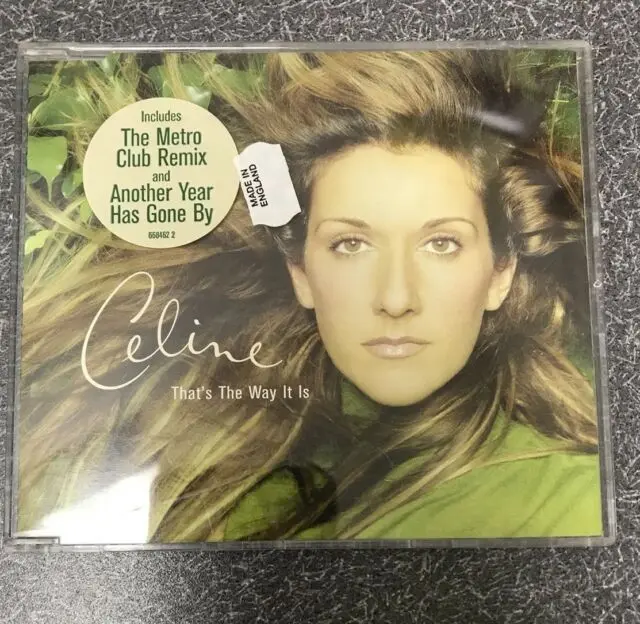 Celine Dion - That's The Way It Is (Pt.2) Remix Import Cd Single - Used 1