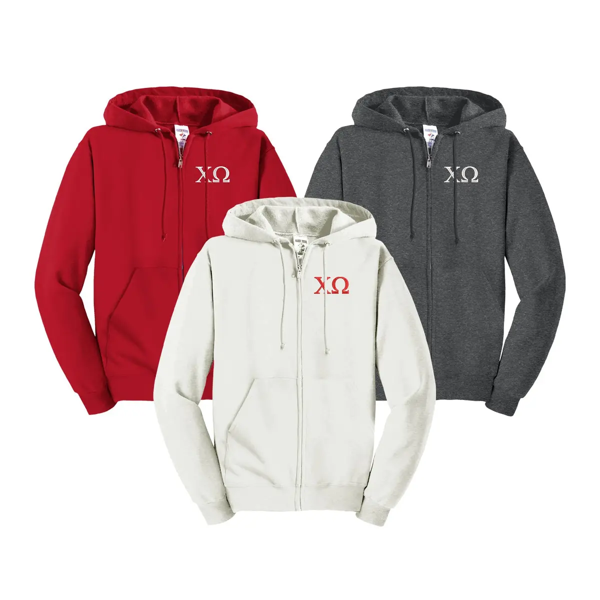 Chi Omega Classic Hoodie 1