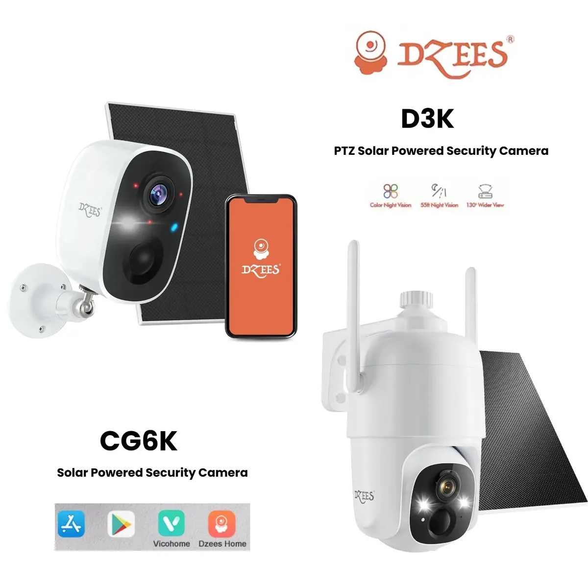 Double Outdoor Deal Bundle（D3k Ptz + Cg6k Solar） 1