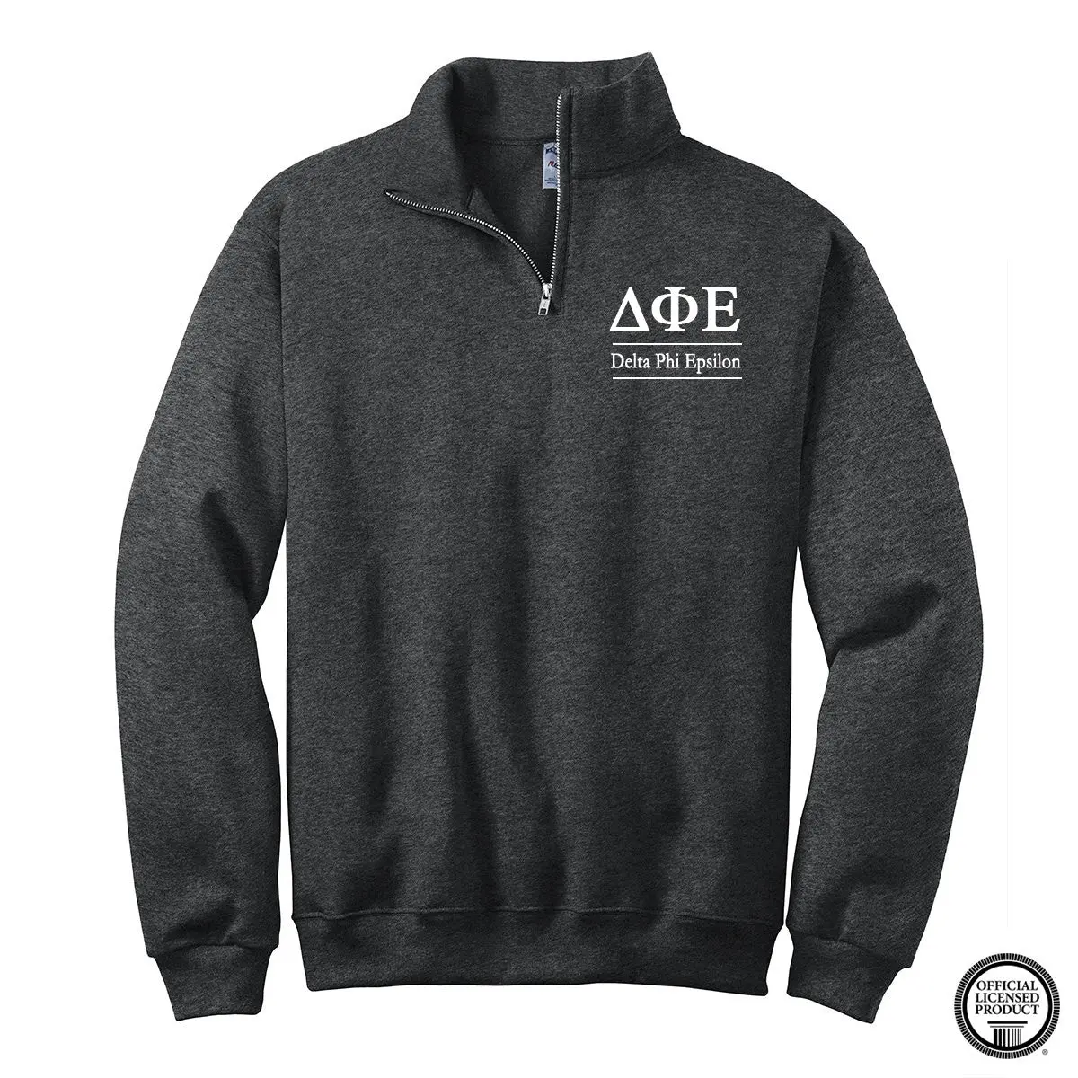 Delta Phi Epsilon Quarter Zip Pullover 1