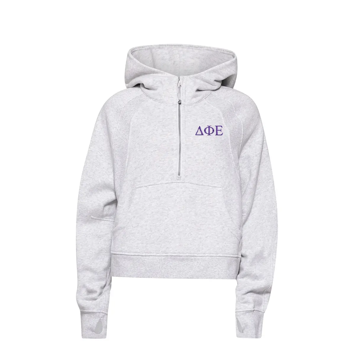 Delta Phi Epsilon Lululemon Scuba Oversized Half-Zip Hoodie 1