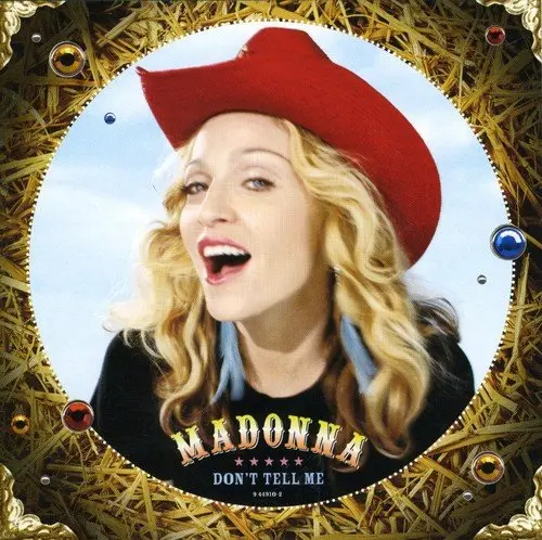 Madonna - Don't Tell Me Usa Maxi Remix Cd Single (Light Marks) - Used 1