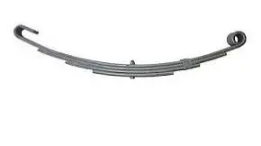 4 Leaf Slipper Spring For 4,000-Lb Trailer Axles - 26 1/4" Long (2,050 # Each) 1