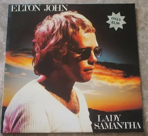 Elton John - Lady Samantha (Uk Import) Lp Vinyl B-Side Collection- Used 1