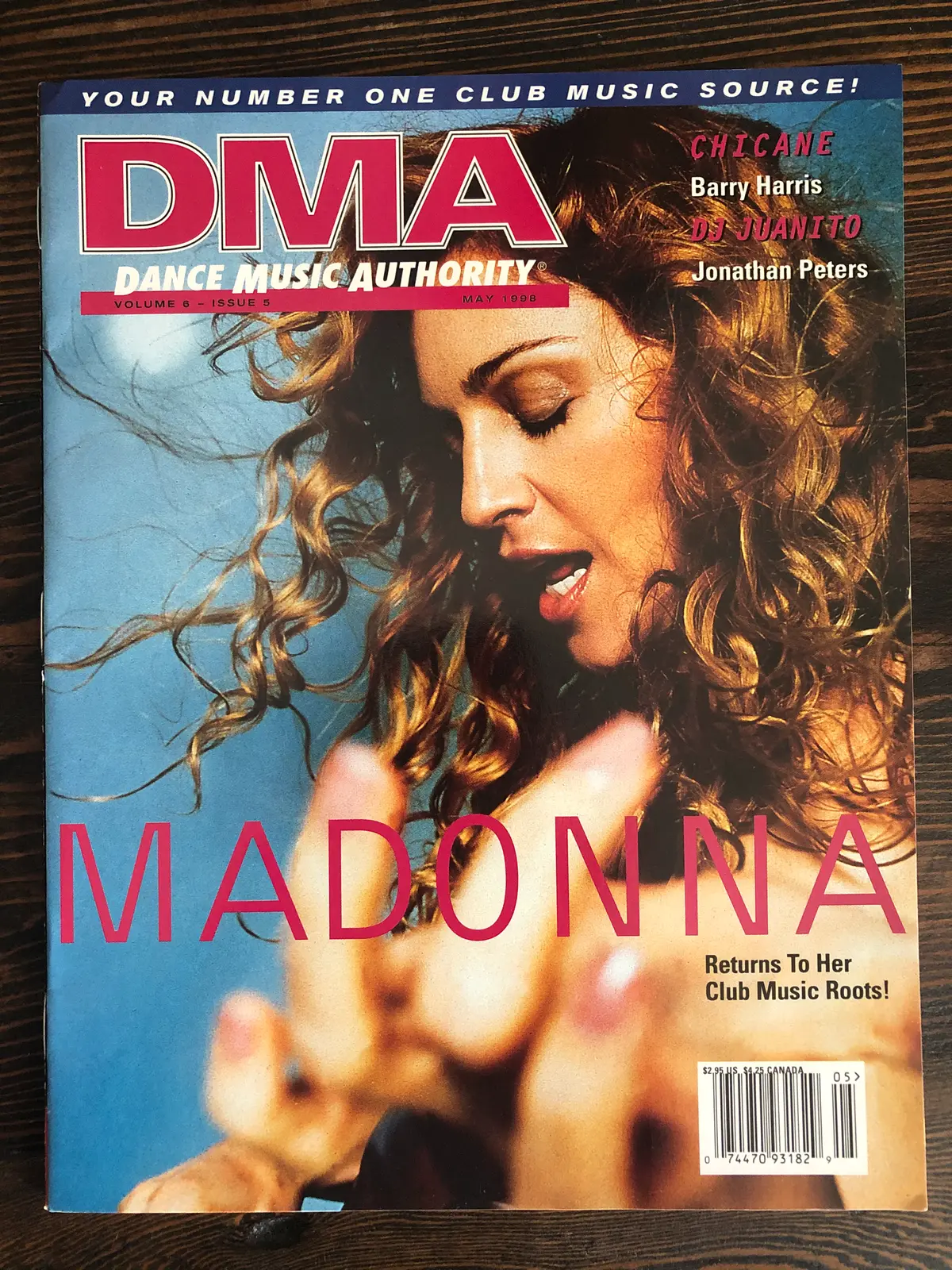 Madonna - Dma: Dance Music Authority Magazine - 1998 1