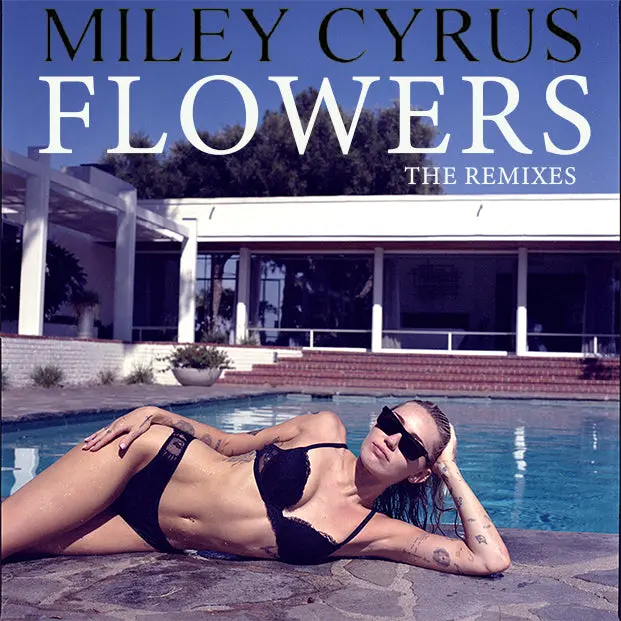 Miley Cyrus - Flowers (The Remixes) - Dj Import Cd Single 1