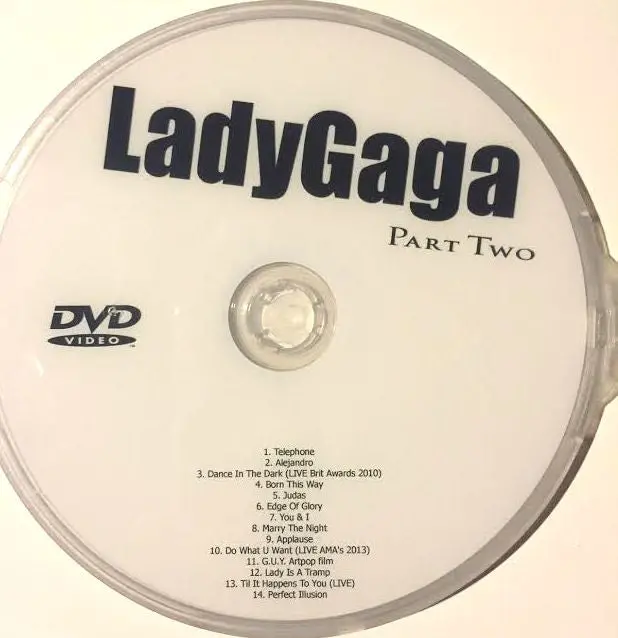 Lady Gaga - Video Collection Part 2 Dvd 1
