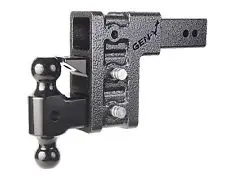 Gh-1723 Gen-Y Ball Mount 3" Class V 32,000 Lb. Mega-Duty 3 Port With 2" & 2 5/16" Hitch Balls & Pintle Hook 1