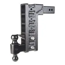 Gh-1725 Gen-Y Ball Mount 3" Class V 32,000 Lb. Mega-Duty 5 Port With 2" & 2 5/16" Hitch Balls & Pintle Hook 1