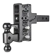 Gh-2024 Gen-Y Ball Mount 3" Class V 32,000 Lb. 6" Offset Mega-Duty W/ 2" & 2 5/16" Hitch Balls & Pintle Hitch 1