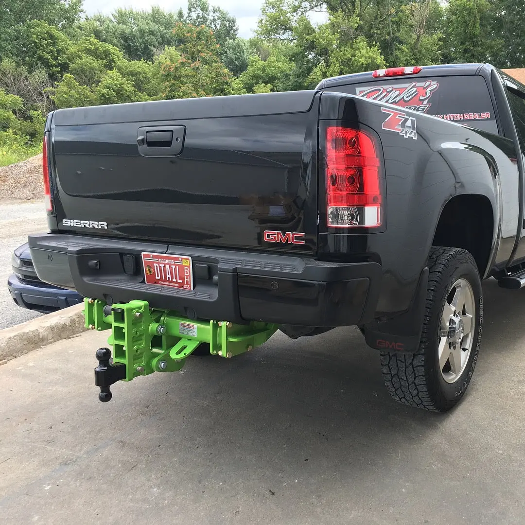Gh-6624 Gen-Y 2.5" Class V Frame Mount Torsion Hitch 21,000 Lb. 6" Down 2.5" Up  W/ 2" & 2 5/16" Hitch Balls & Pintle Hitch 4 Port 1