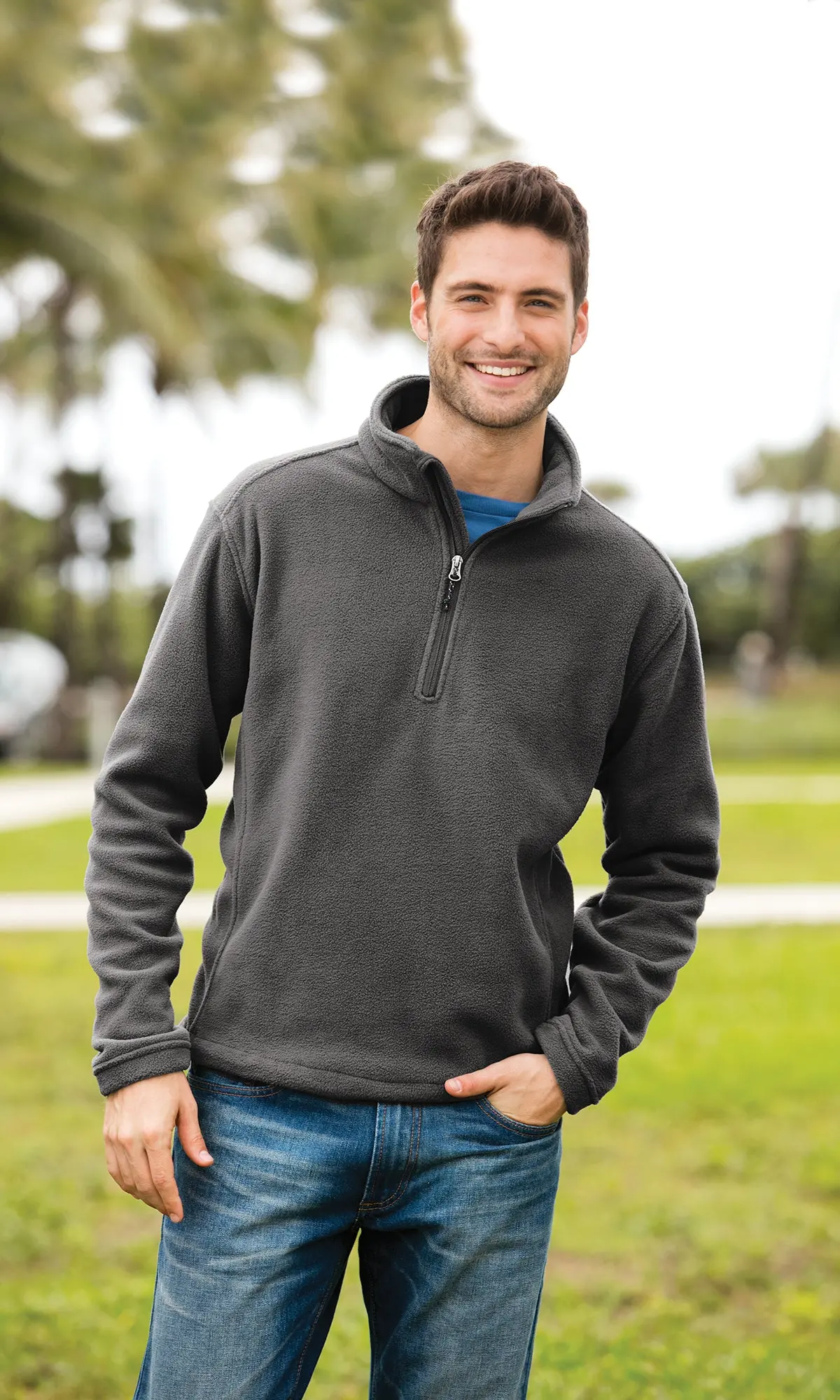 Kappa Delta Rho Alumni Quarter Zip Fleece Pullover 7