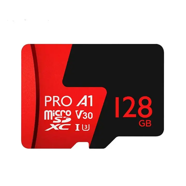 High-Speed Micro Sd Card 128Gb - 100Mb/S Read, 30Mb/S Write For 4K Security Camera & Video Recording - Dzees A1 Class Memory Card 2
