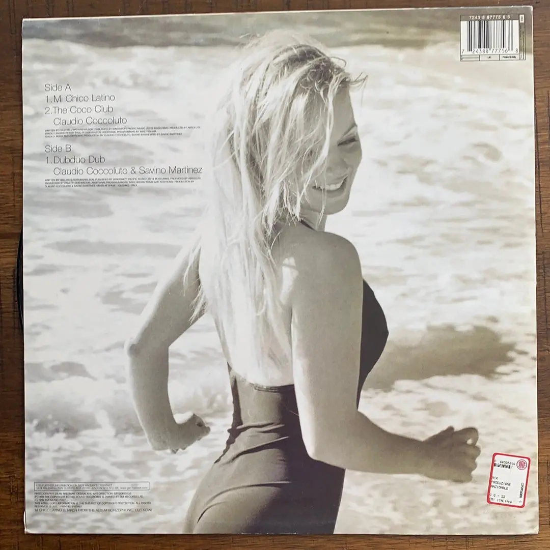 Geri Halliwell - Mi Chico Latino Import 12” Vinyl Lp 2