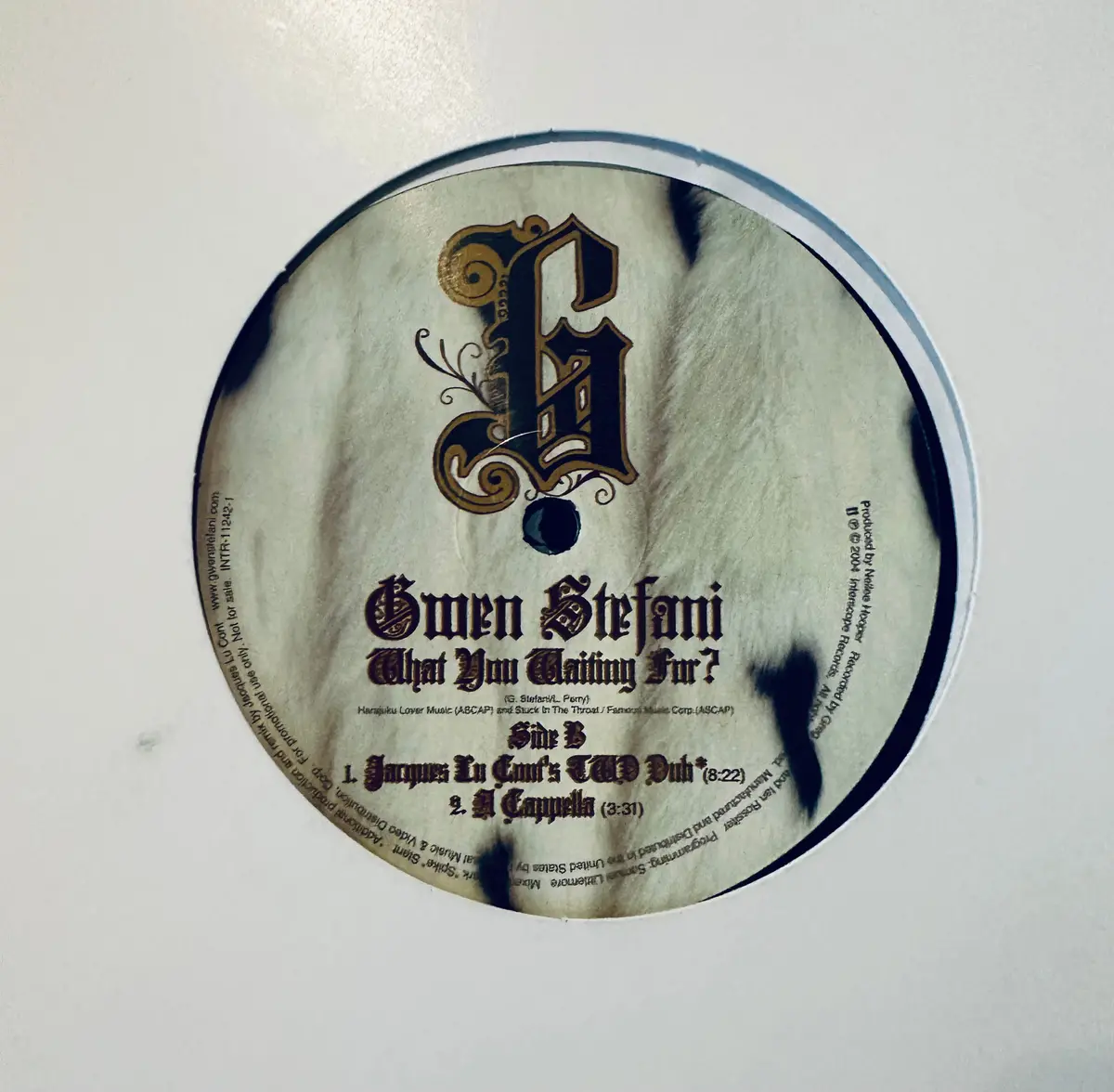 Gwen Stefani - What You Waiting For? 12” Single Lp Vinyl - Used 2