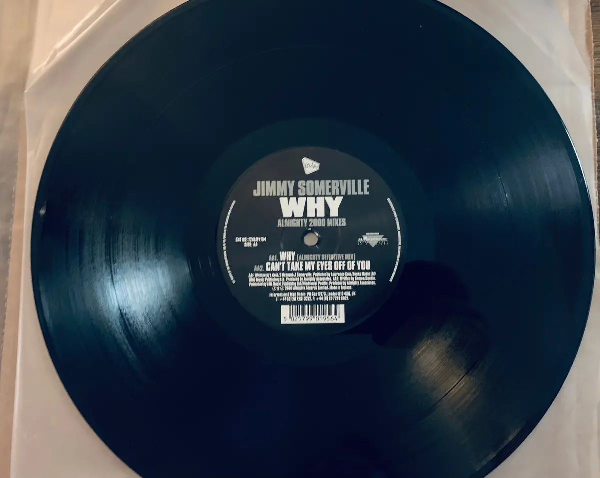 Jimmy Somerville / Why 2000 Mixes  12” Remix Vinyl - Used 1