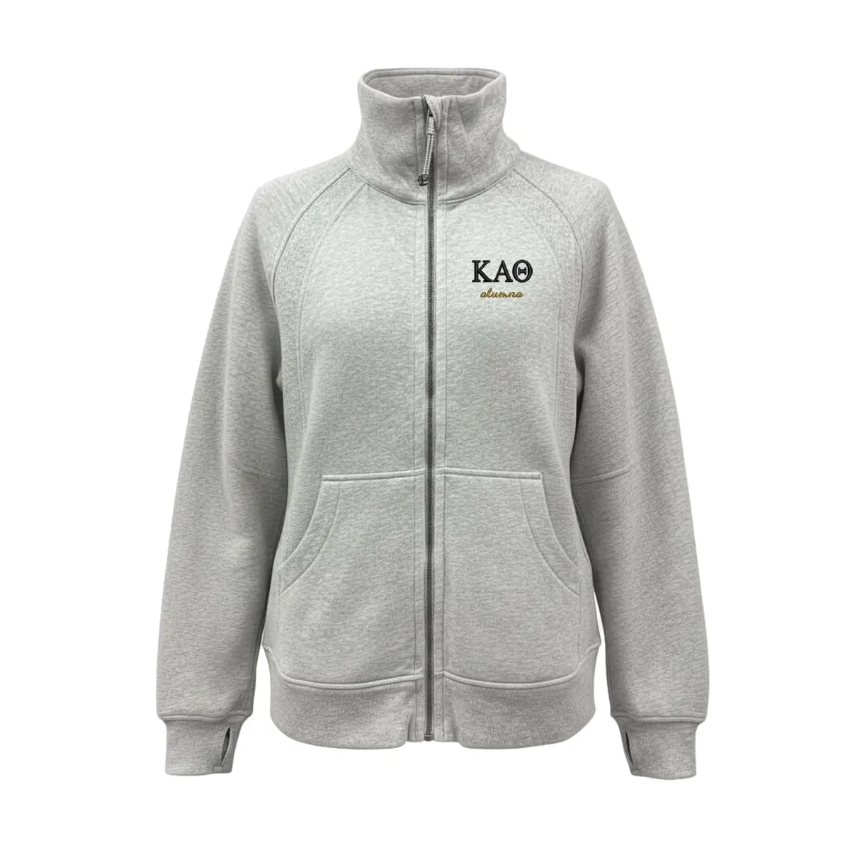 Kappa Alpha Theta Alumna Lululemon Long Scuba Oversized Funnel - Full-Zip 1