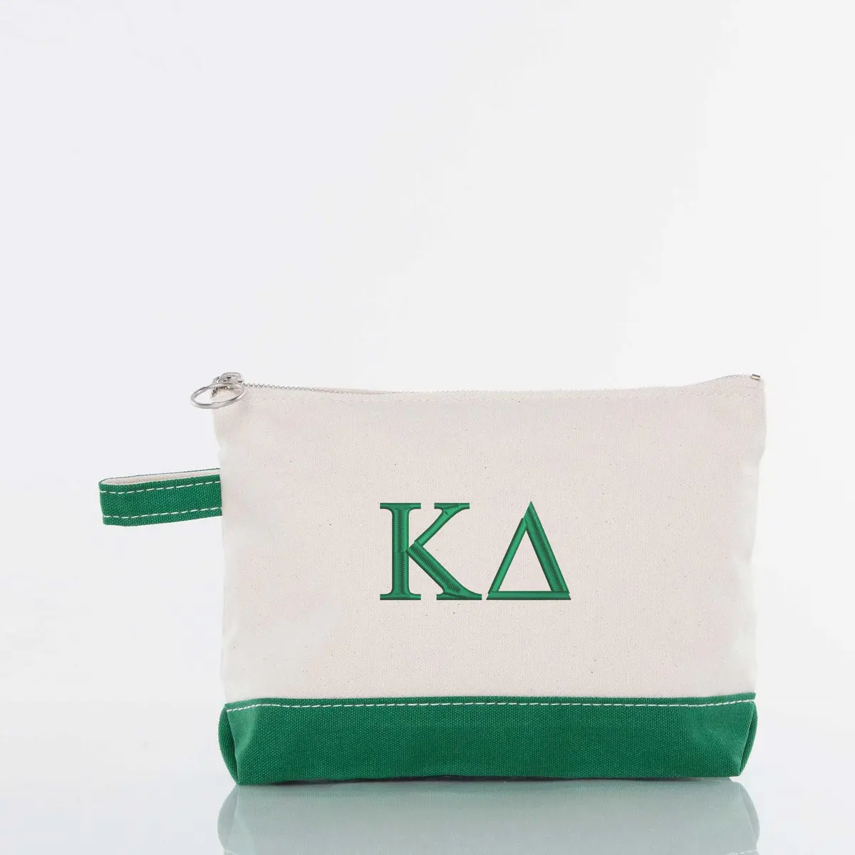 Kappa Delta Canvas Cosmetic Bag 1