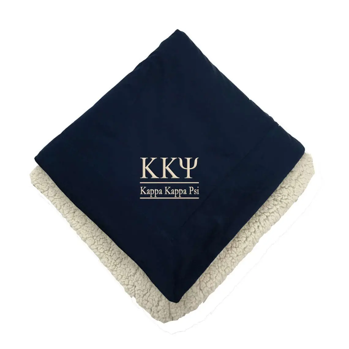 Kappa Kappa Psi Sherpa Lined Blanket 1