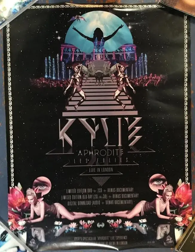 Kylie Minogue-- Aphrodite Dvd Promo Poster 1