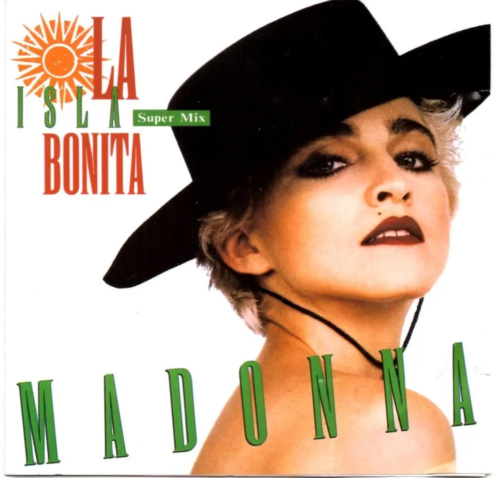 Madonna - La Isla Bonita Super Mix / Open Your Heart/ Gambler/ Crazy For You (Import Cd Ep) Used 1