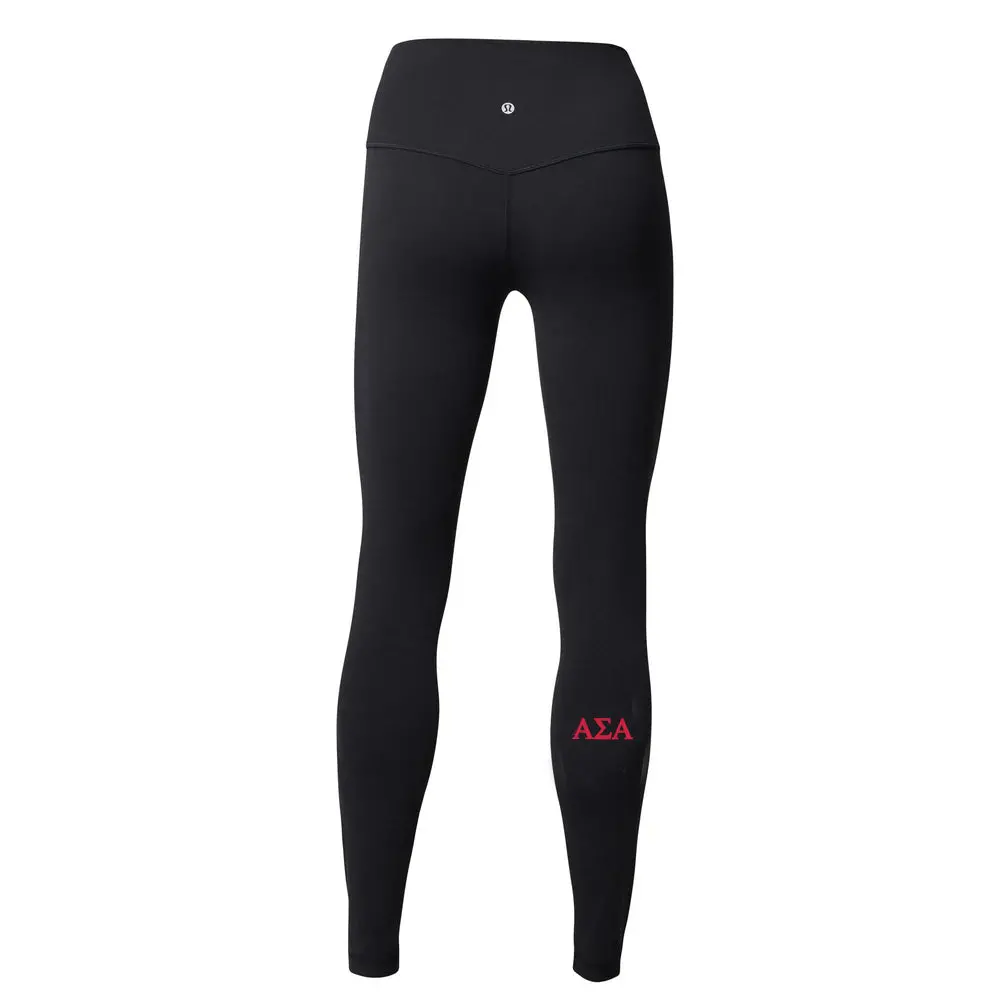 Alpha Sigma Alpha Lululemon Align™ High-Rise Pant 25" - Black 1