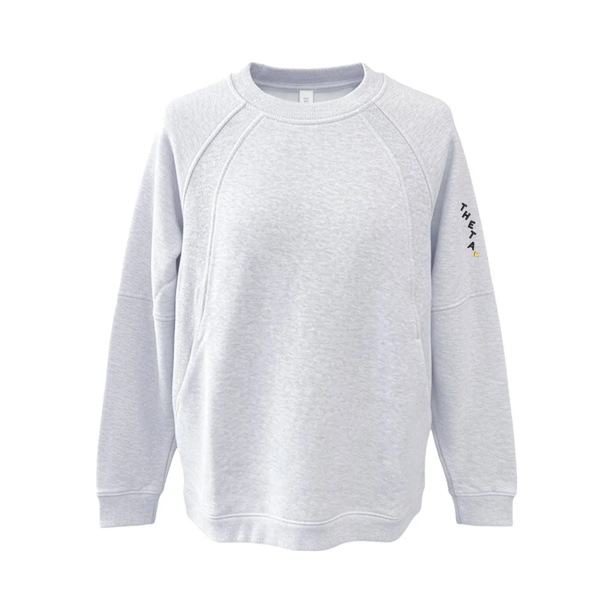 Kappa Alpha Theta Lululemon Scuba Oversized Long Crewneck - Theta 1