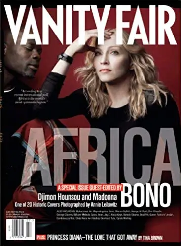 Madonna - Vanity Fair Magazine "Africa" 2007 (Cover 2) 1