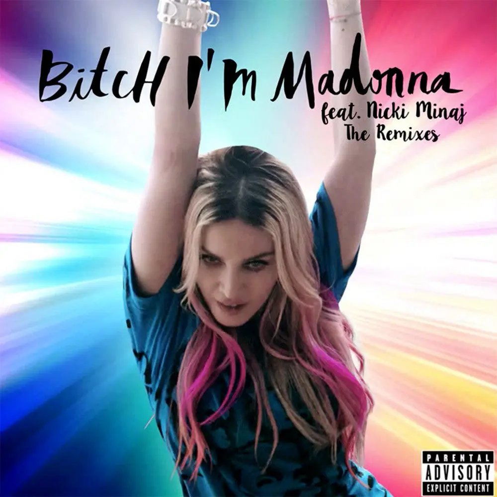 Madonna - Bitch I'm Madonna [The Remixes] Dj Cd Single 1