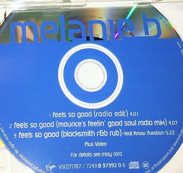Melanie B.  - Feels So Good  Cd Single (Used) 1