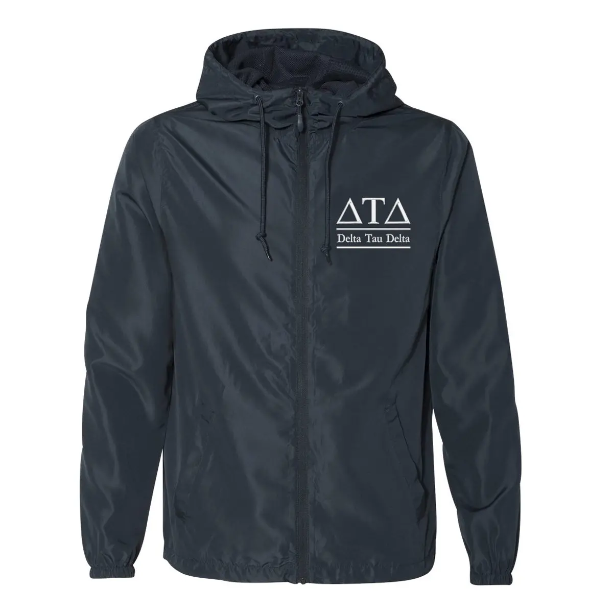 Delta Tau Delta Full Zip Windbreaker 1