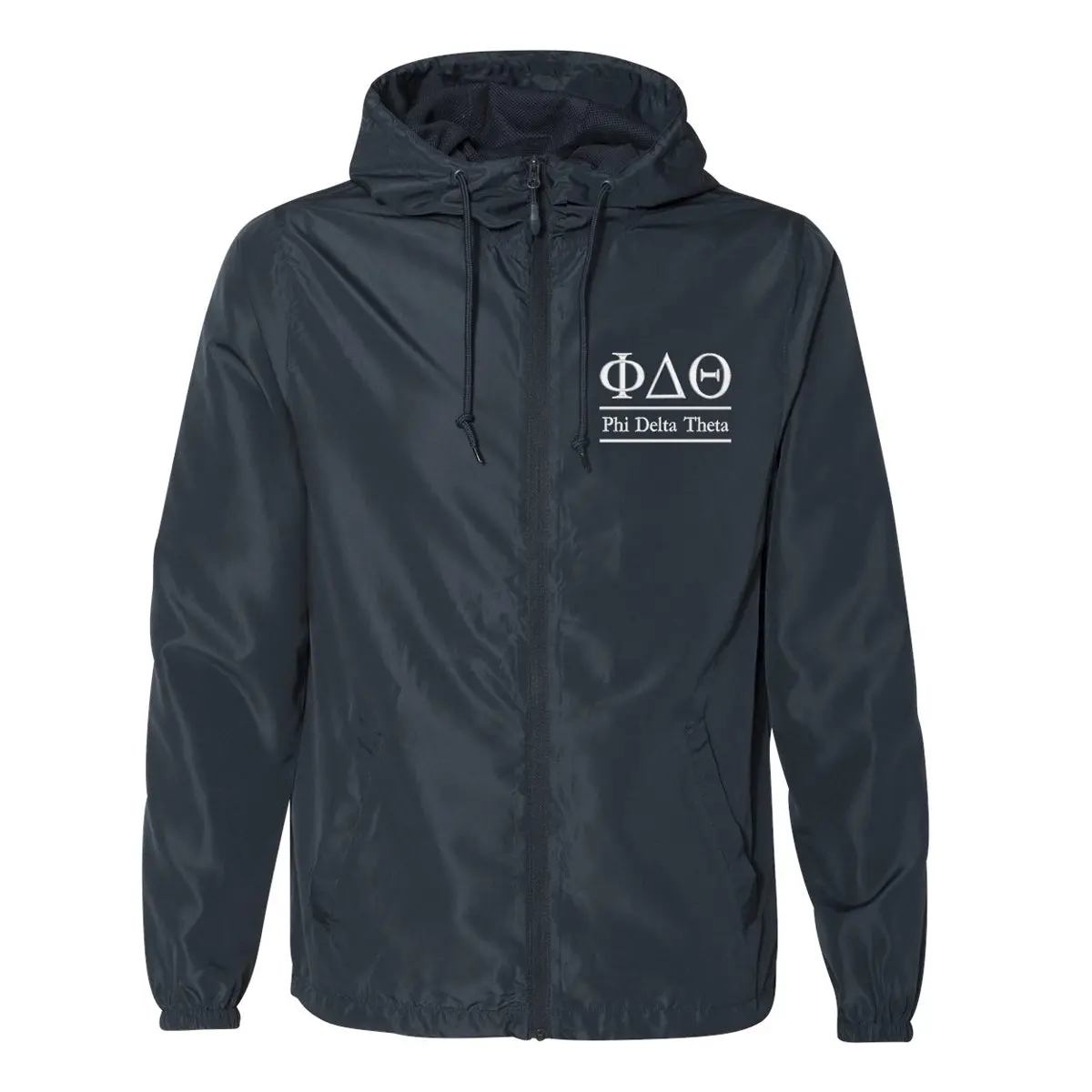 Phi Delta Theta Full Zip Windbreaker 1