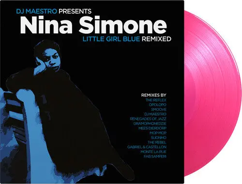 Nina Simone -Little Girl Blue: Remixed [Limited 180G Transparent Pink Colored Vinyl] [Import] - New 1