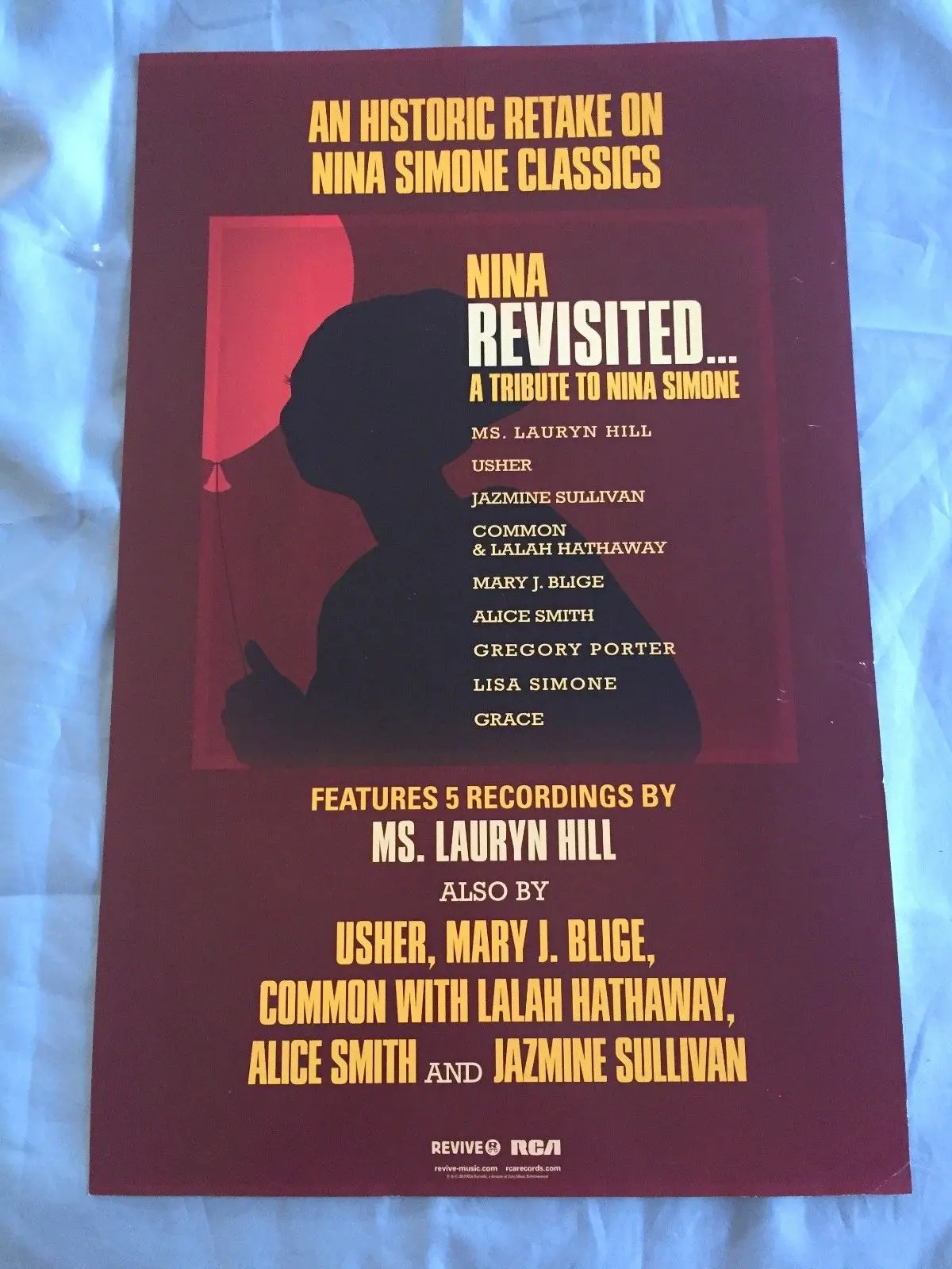 Nina Simone Tribute - Promo Poster 11X17 1