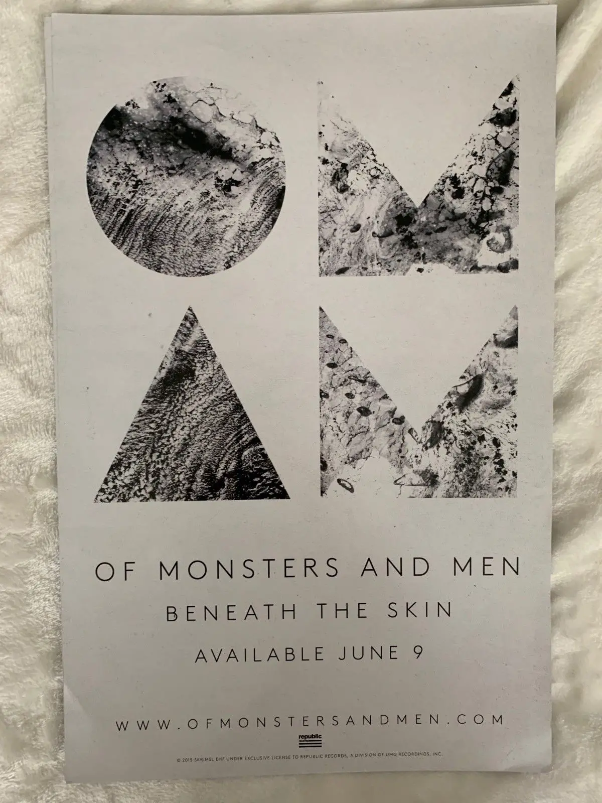 Of Monsters And Men - Promo Poster  11X17 1
