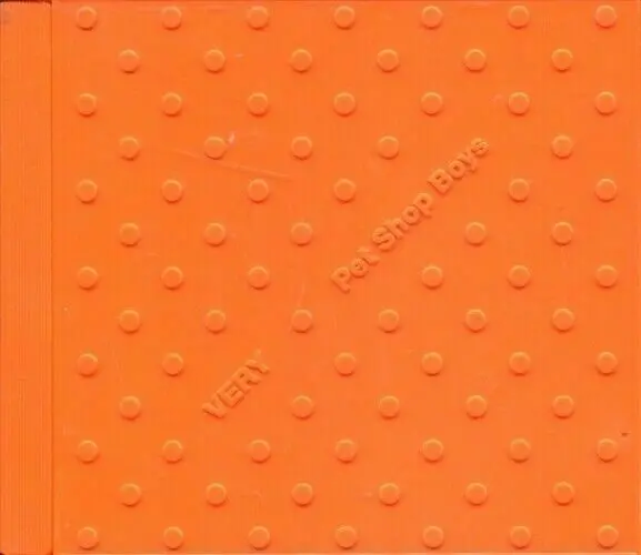 Pet Shop Boys  -  Very - Original Special "Lego" Orange Jewel Case. (Used Cd) 1