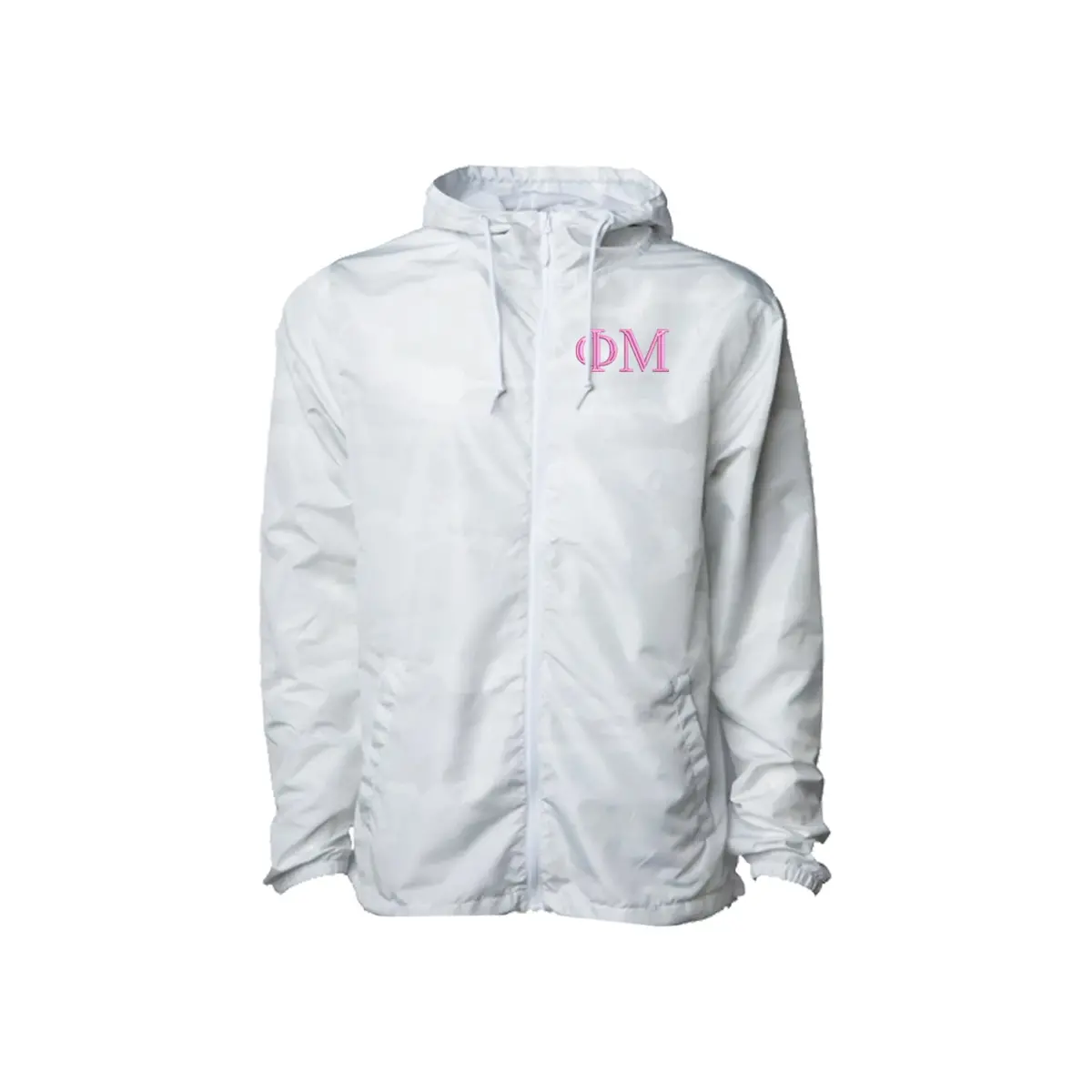 Phi Mu Lightweight Windbreaker Jacket 1