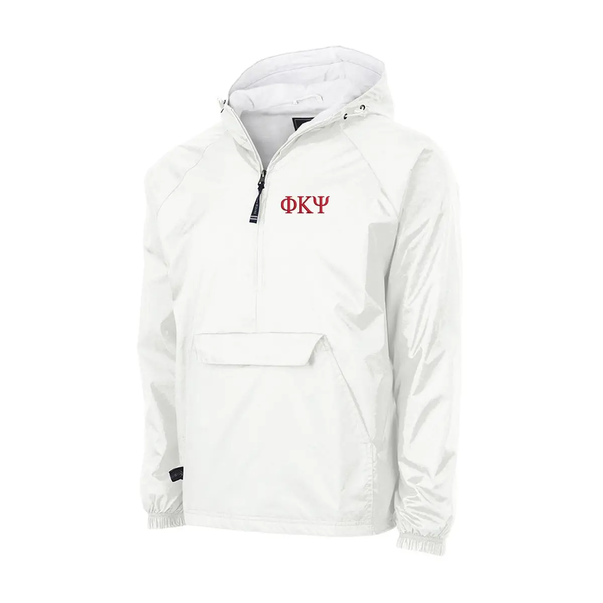 Phi Kappa Psi Flannel Lined Windbreaker - Letters 1