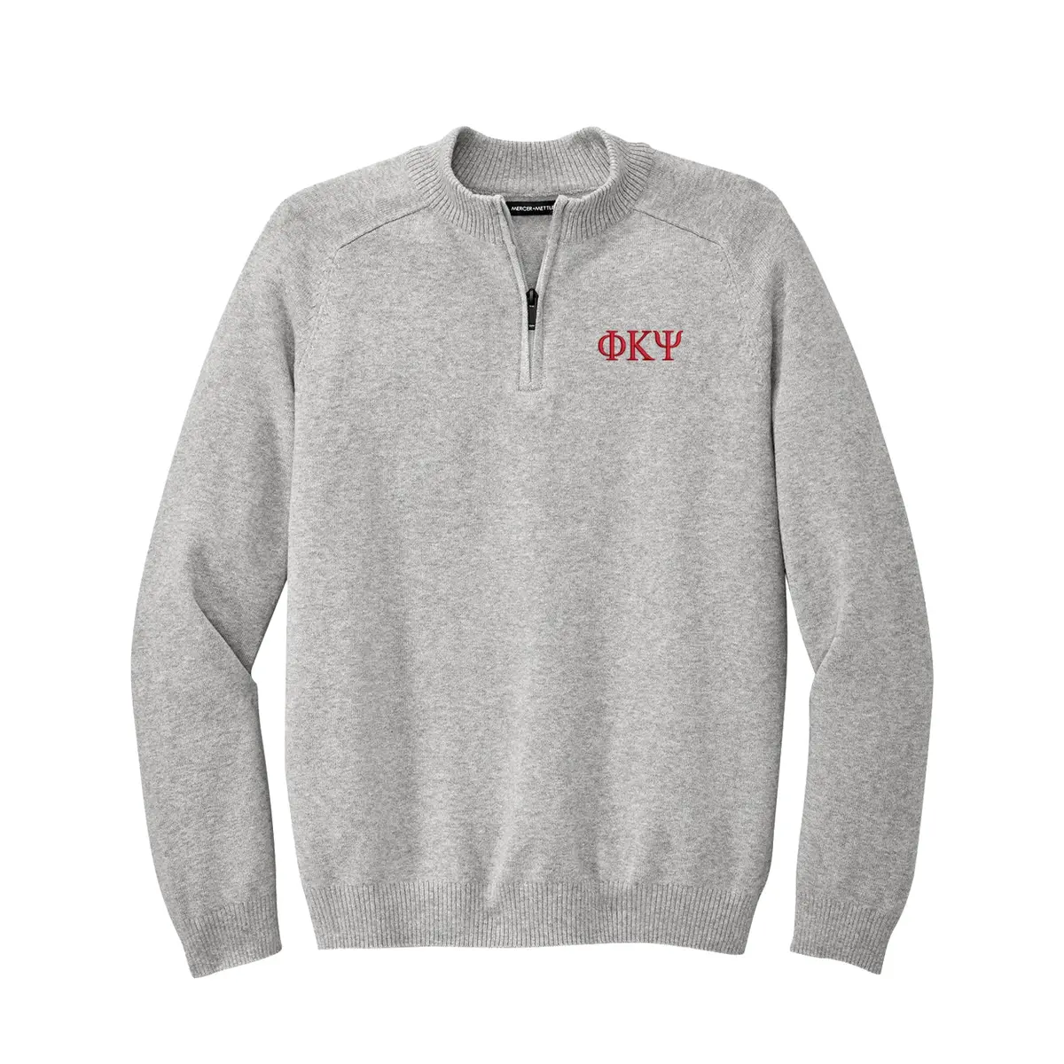Phi Kappa Psi 1/4-Zip Monogrammed Sweater 2