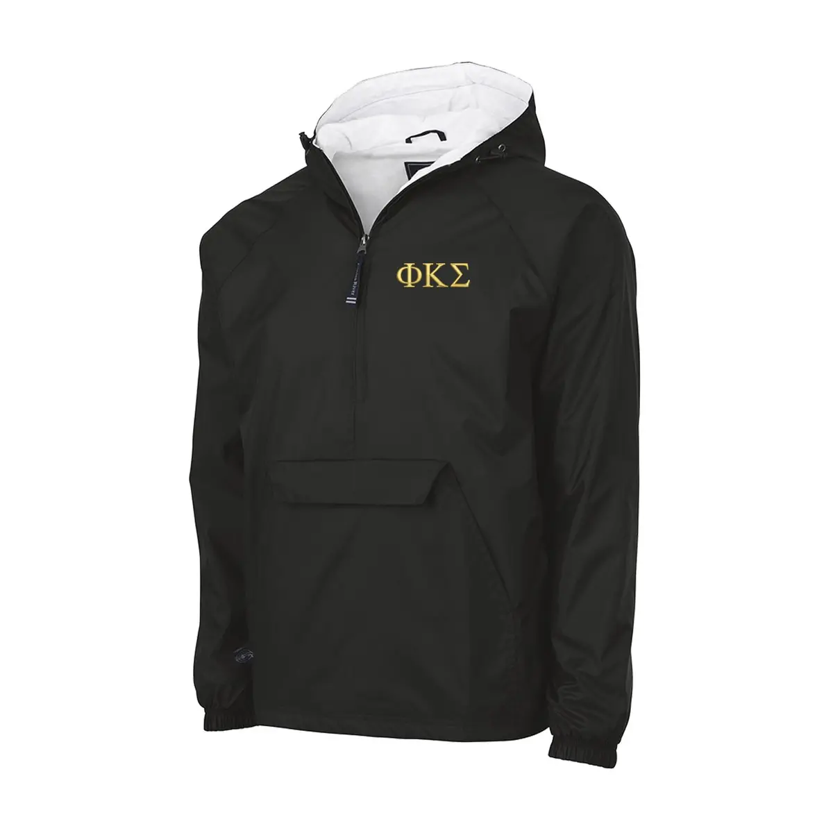 Phi Kappa Sigma Flannel Lined Windbreaker - Letters 1
