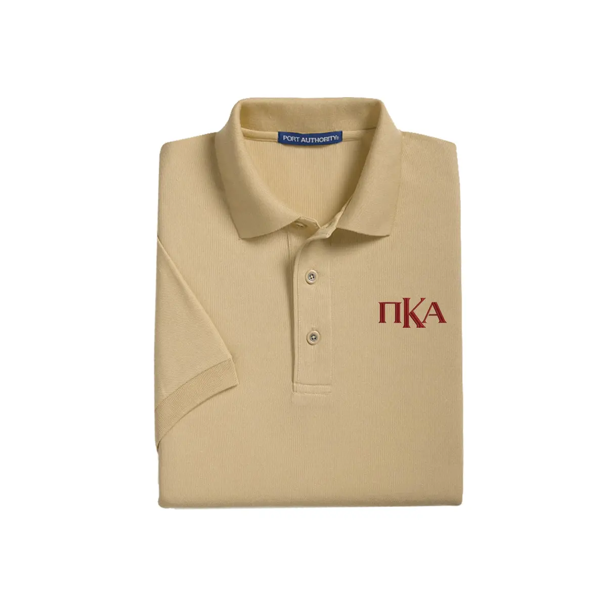 Pi Kappa Alpha Cotton Pique Polo - Pka Monogram 1