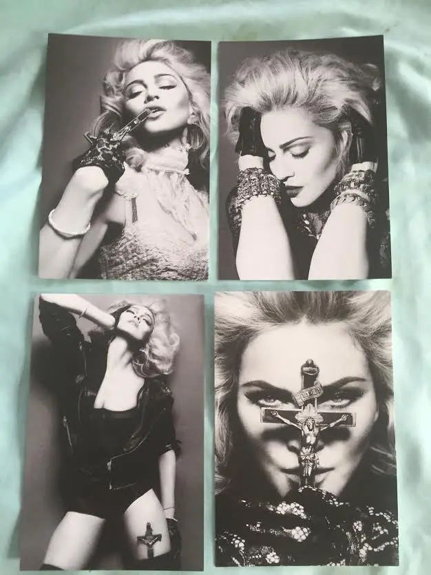 Madonna Postcards Set Of 4 (2012)  4X6 1