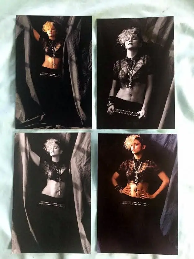 Madonna Postcards Set Of 4  [1984 Herb Ritts Photoshoot] 1