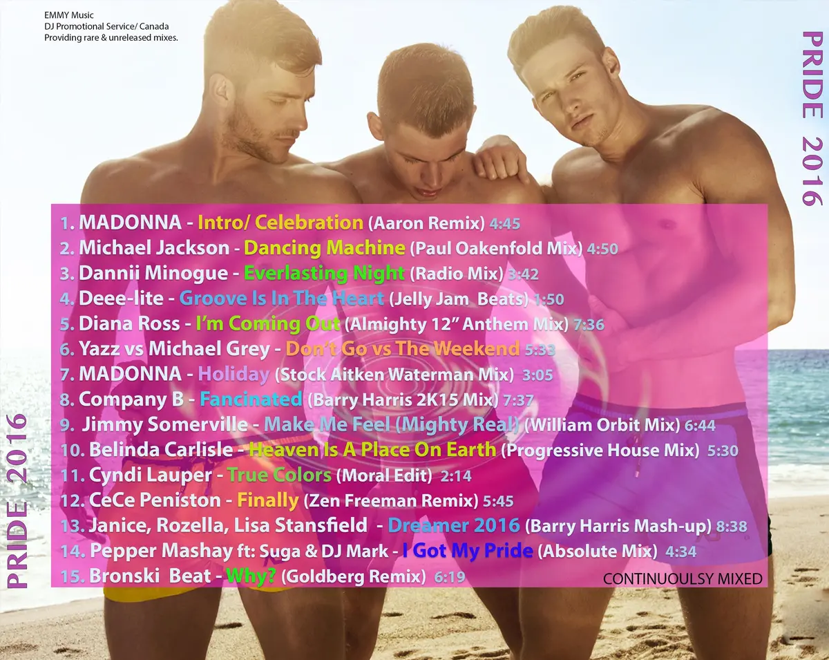 Pride 2016 Cd (Various) Dj Series Pride Cd 2