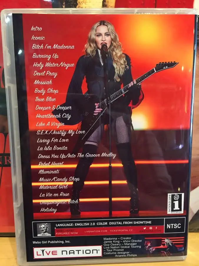 Madonna - Rebel Heart Tour Live Dvd (Fan Made) From Showtime 2