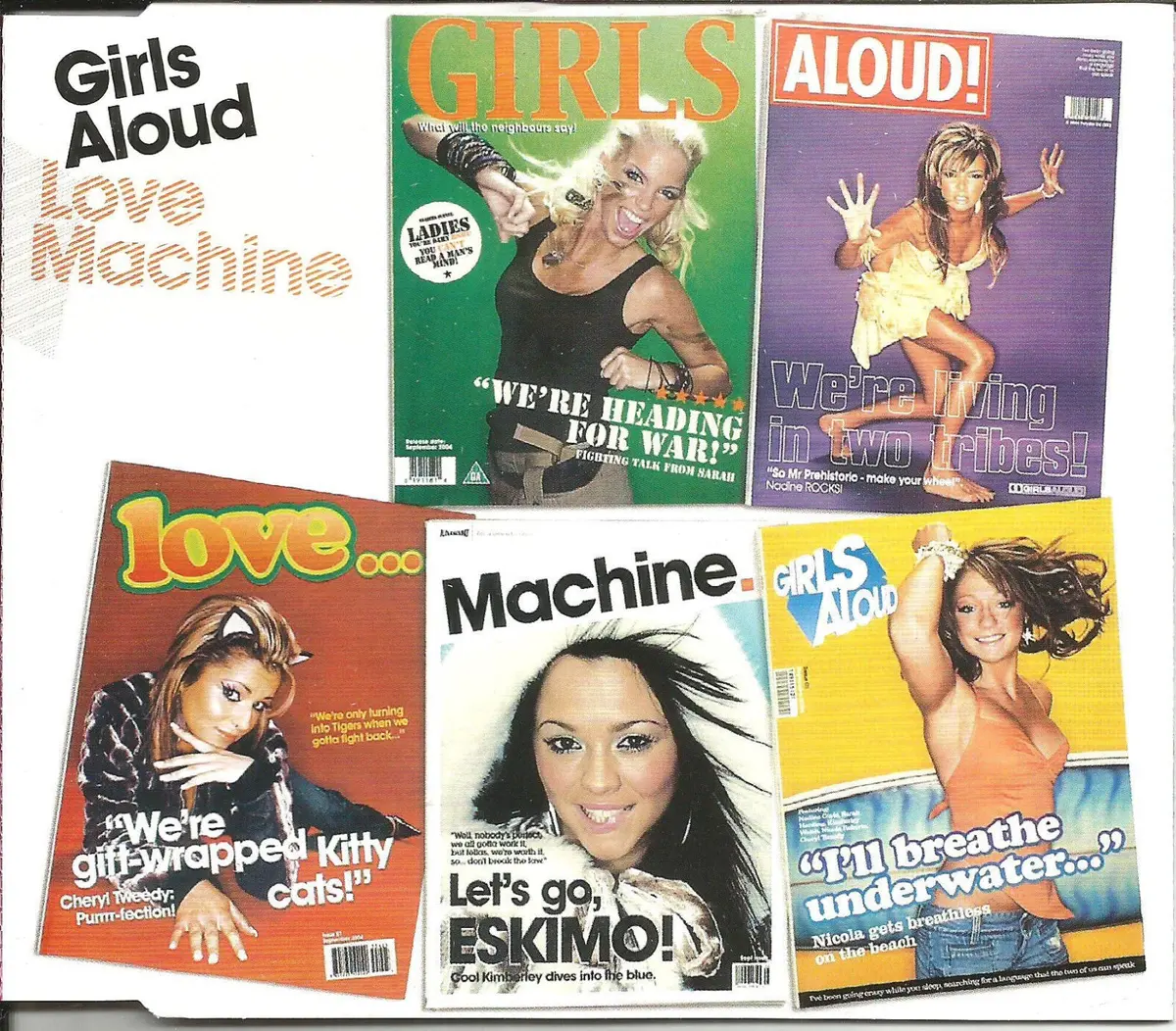 Girls Aloud -- Love Machine (Import Cd Single) Used 1