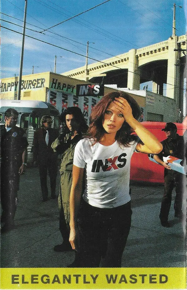 Inxs - Elegantly Wasted   Audio Cassette  Used 1