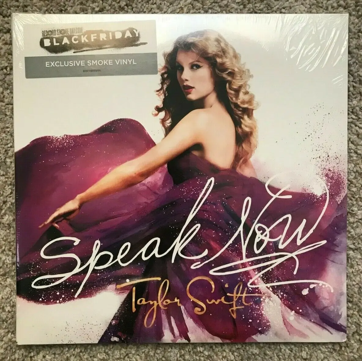 Taylor Swift - Speak Now Rsd Lp  On "Smoke" Vinyl - New 1